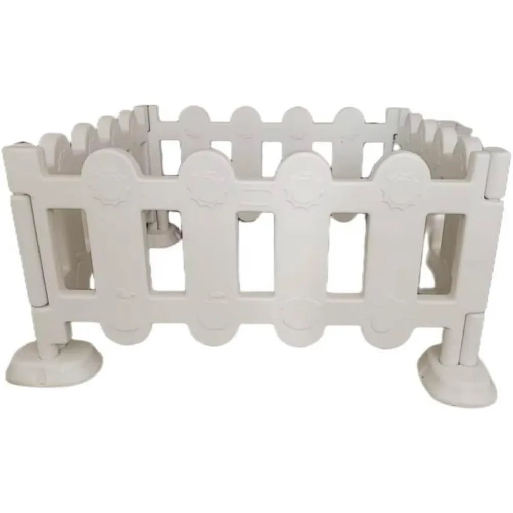 Soft Play Plastic Picket Fence Panels for Decor and Parties