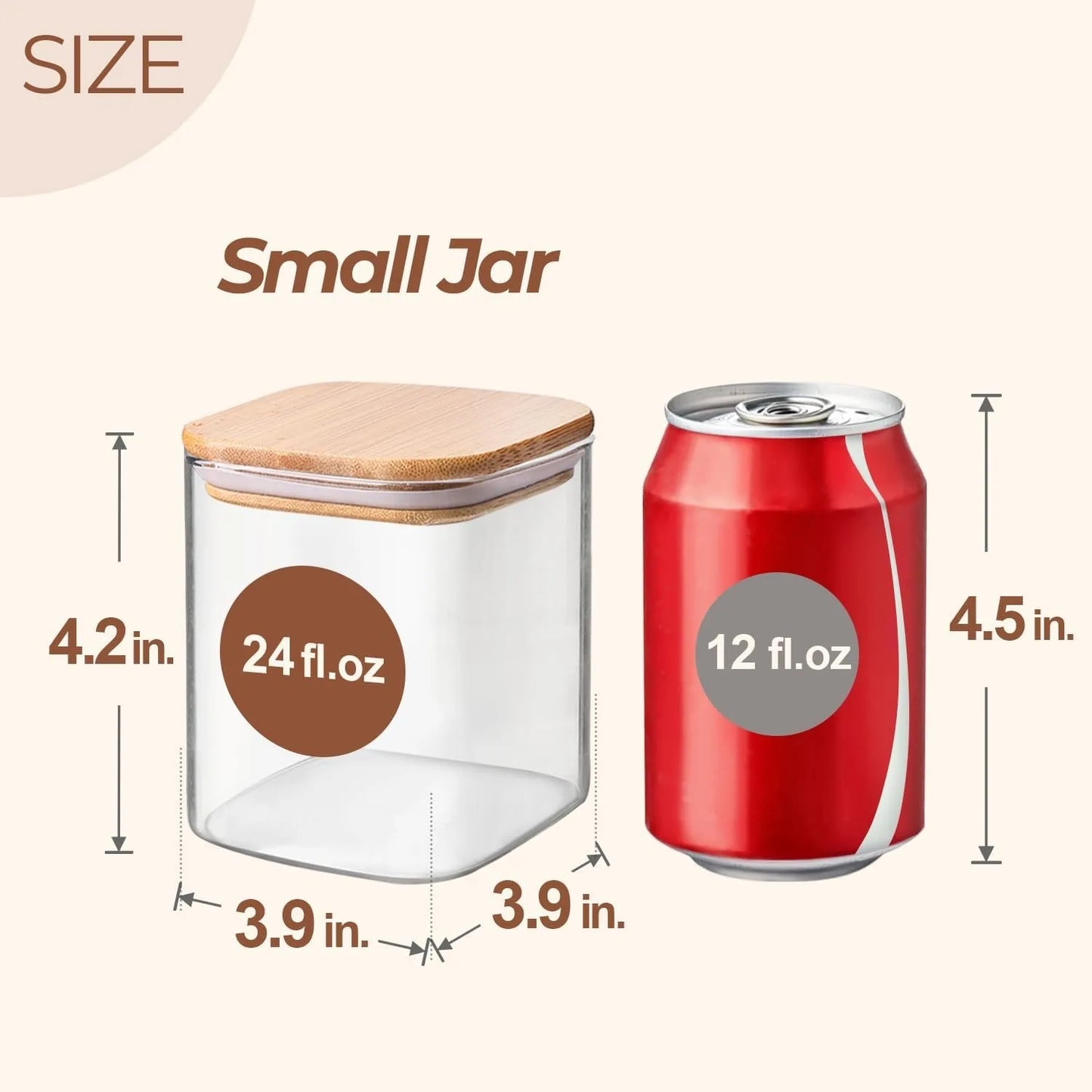 Hign Concerned Glass Storage Jars For Pantry Organization