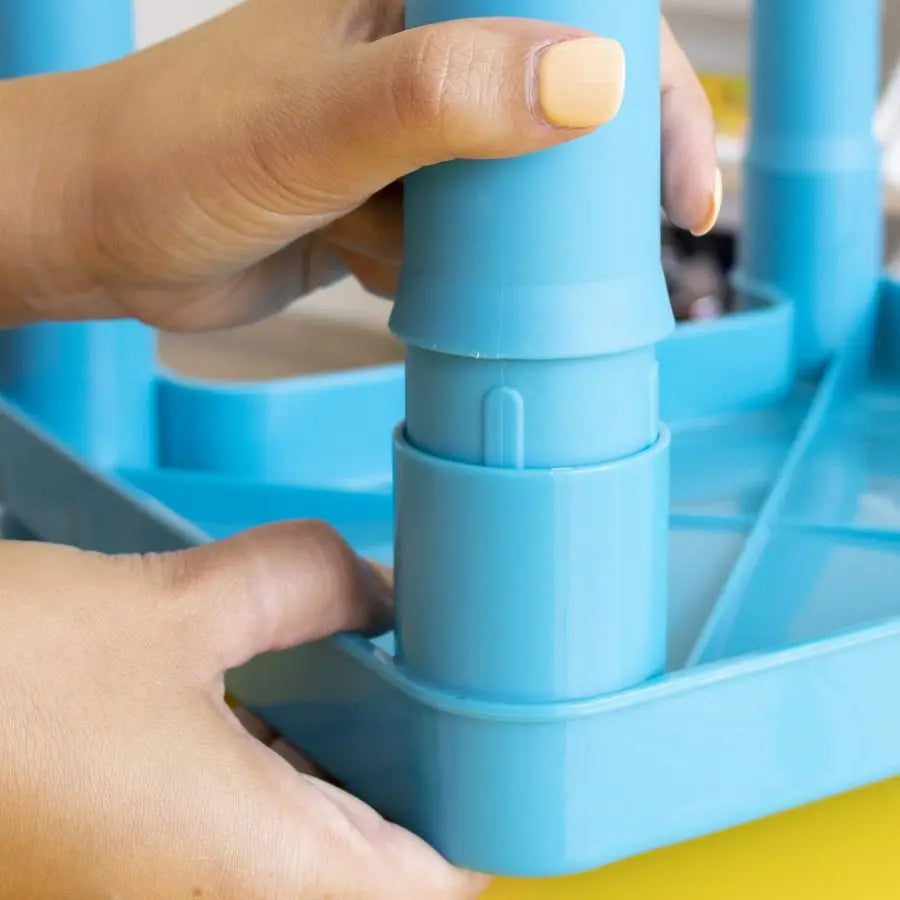 XMSJ Kids Table and 4 Chair Set for Toddler Playtime