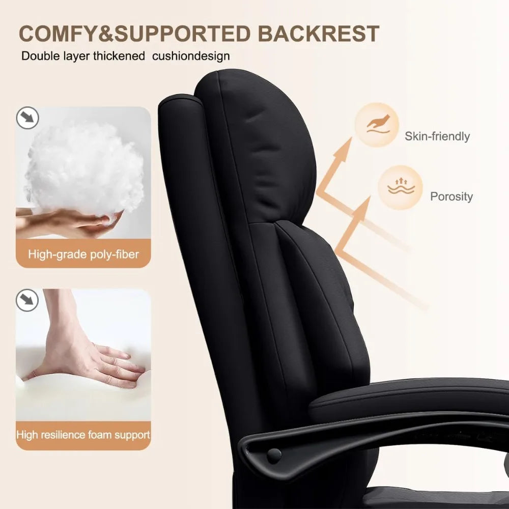 HUANZHUANG High Back Office Chair Ergonomic Desk Chair