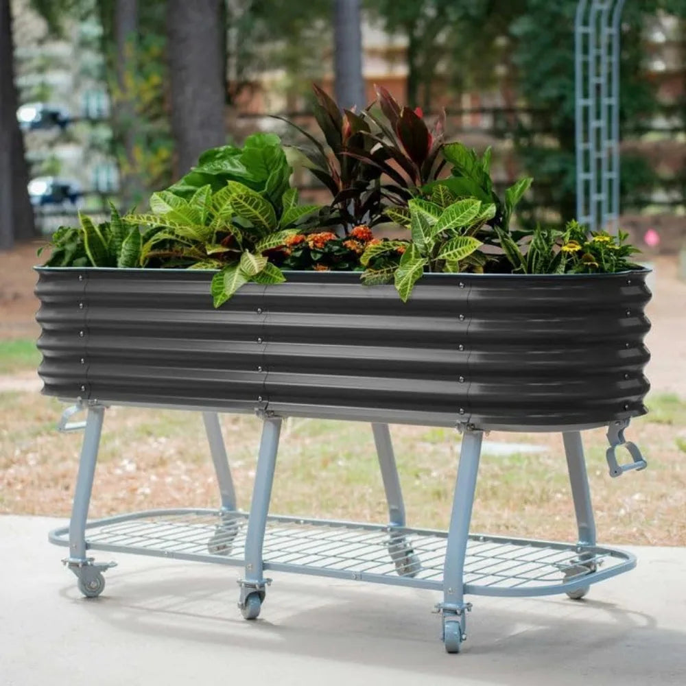 RBXC Raised Garden Bed With Legs And Wicking System