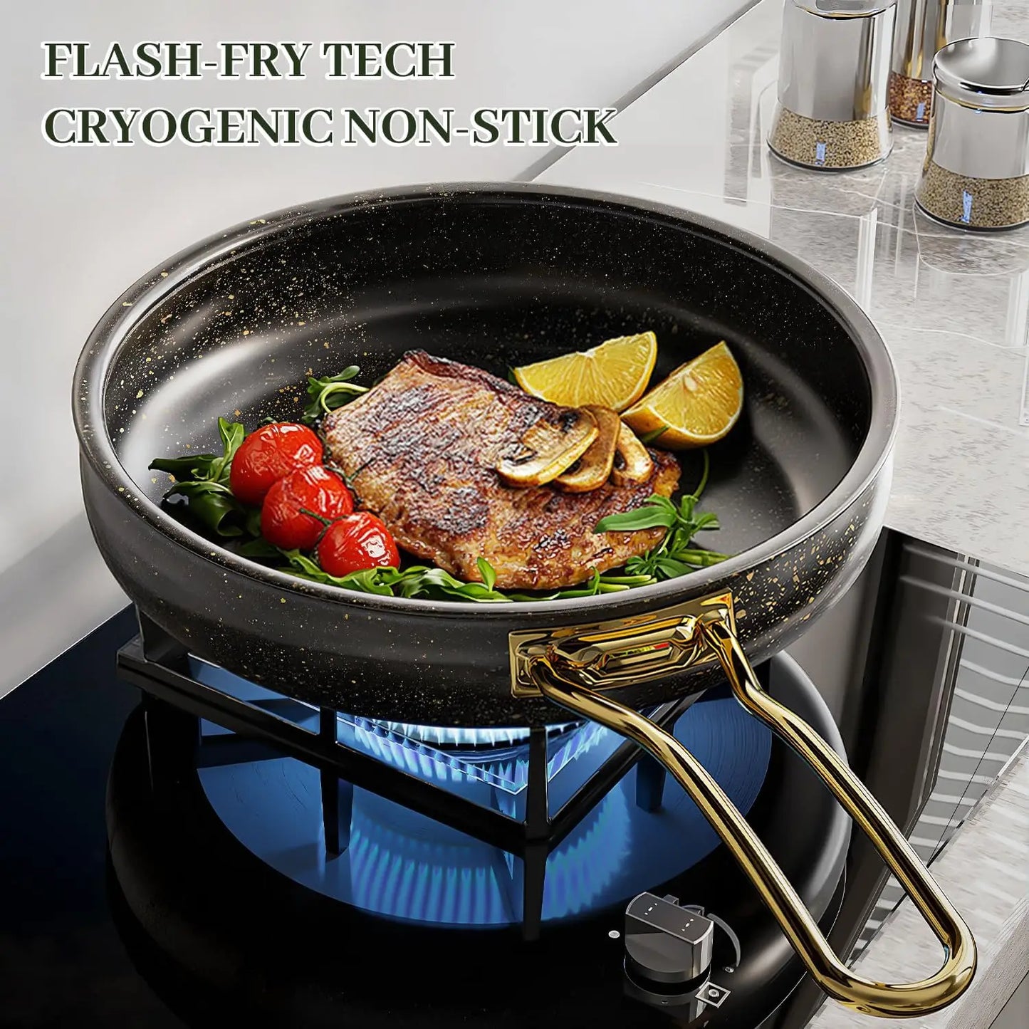 Five Ply Stainless Steel Cookware Set Induction Compatible