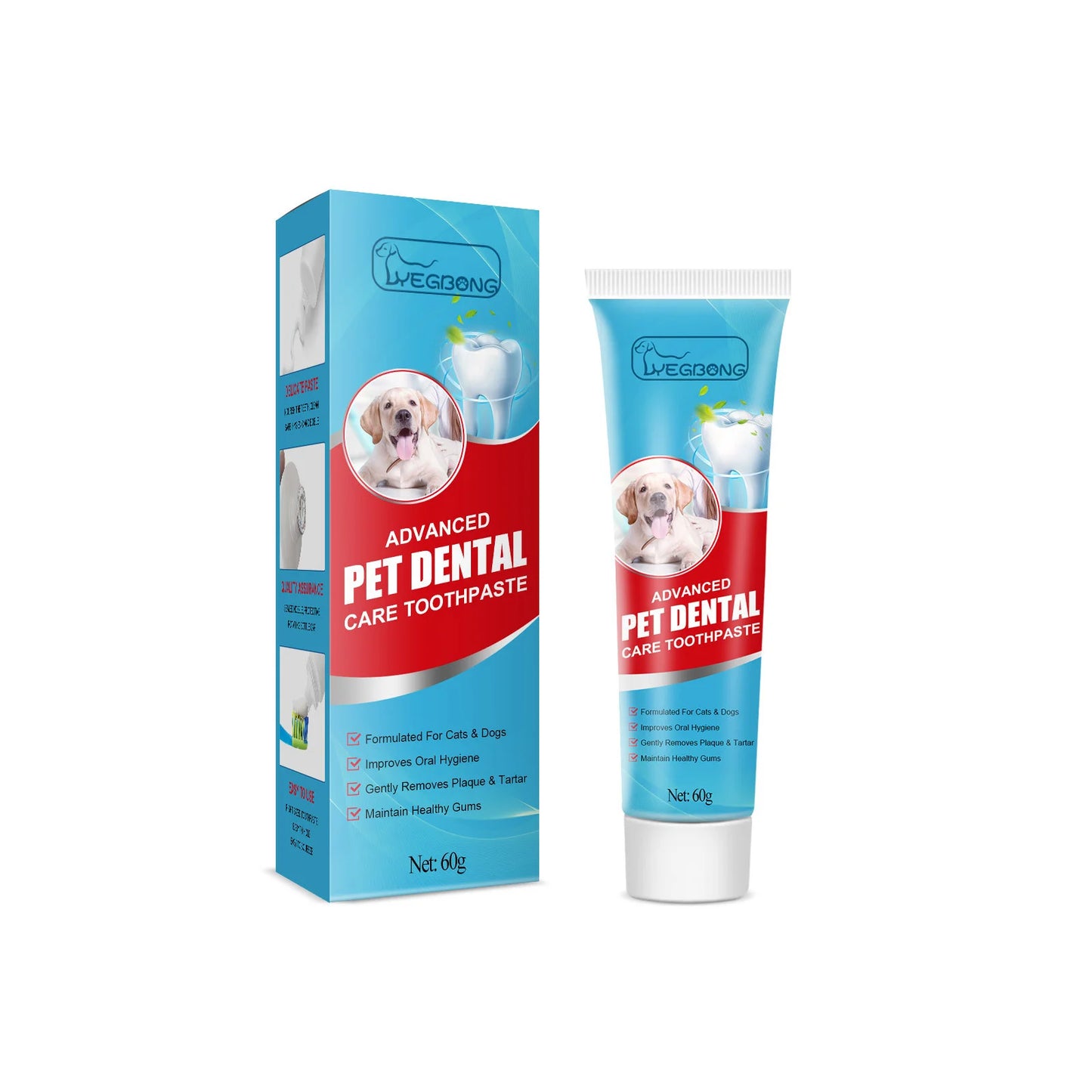 Pet Toothpaste Edible Dental Care For Dogs And Cats