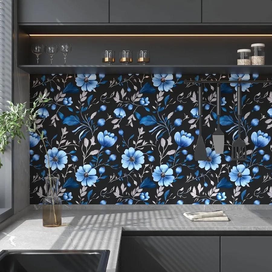 Guangdong Peel And Stick Floral Wallpaper Boho Adhesive