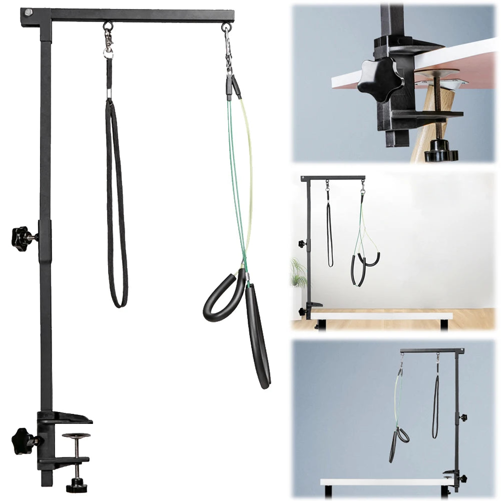 Shunmaii Dog Grooming Table Bracket Arm Restraint Rope