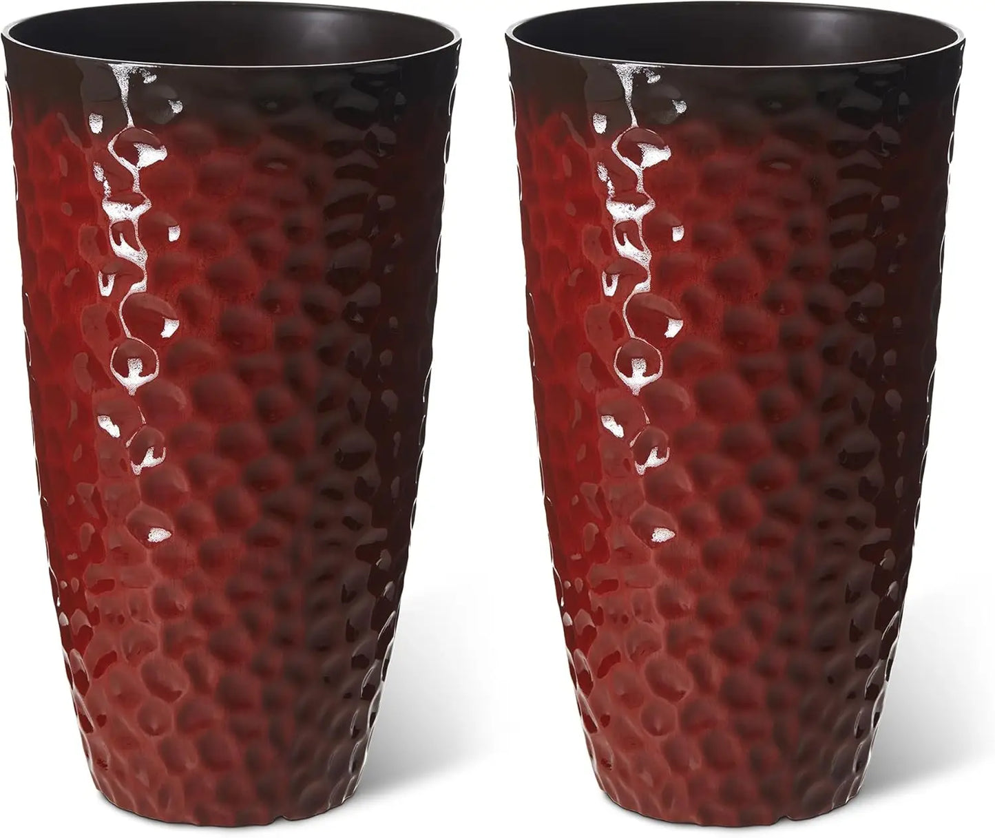 JIAOYING Modern Honeycomb Textured Planters Set Of 2
