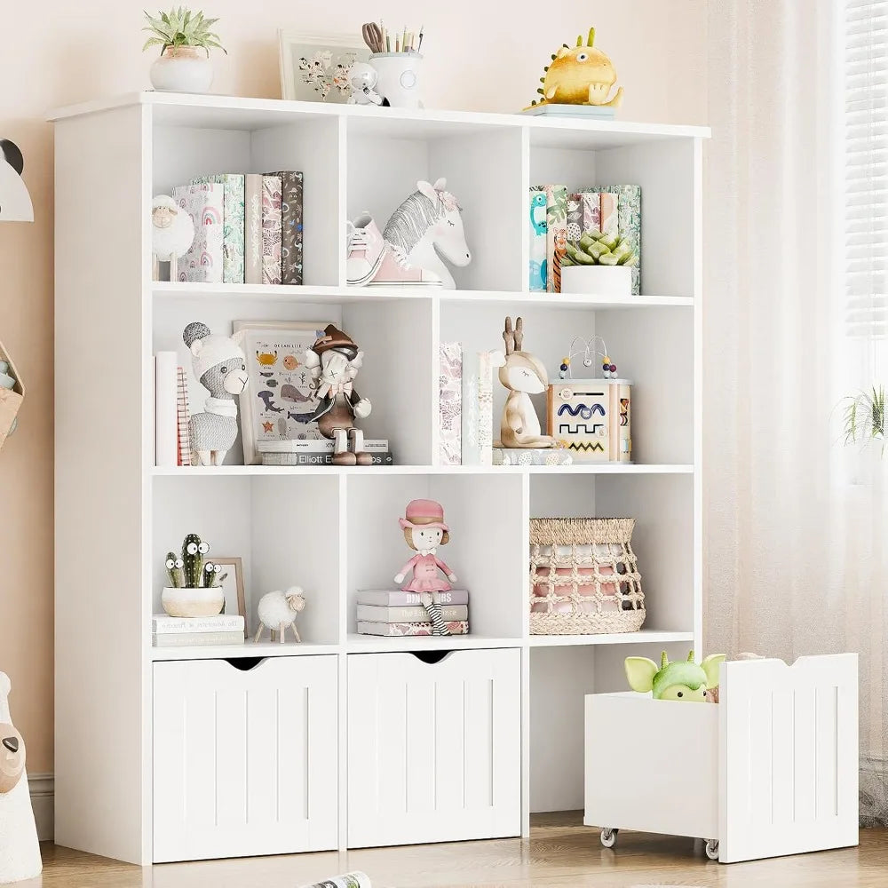 GUANGBAI Toy Storage Organizer With Movable Drawers