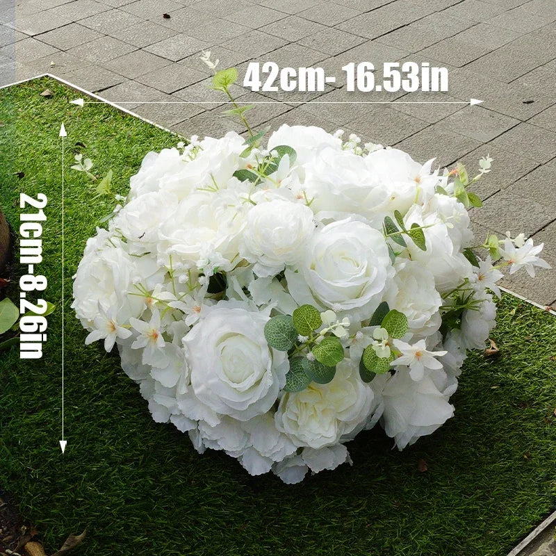 CN Guangdong Artificial Flower Ball Wedding Centerpiece