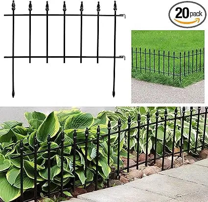 Roman Decorative Garden Fence Panels Set Of Twenty Border
