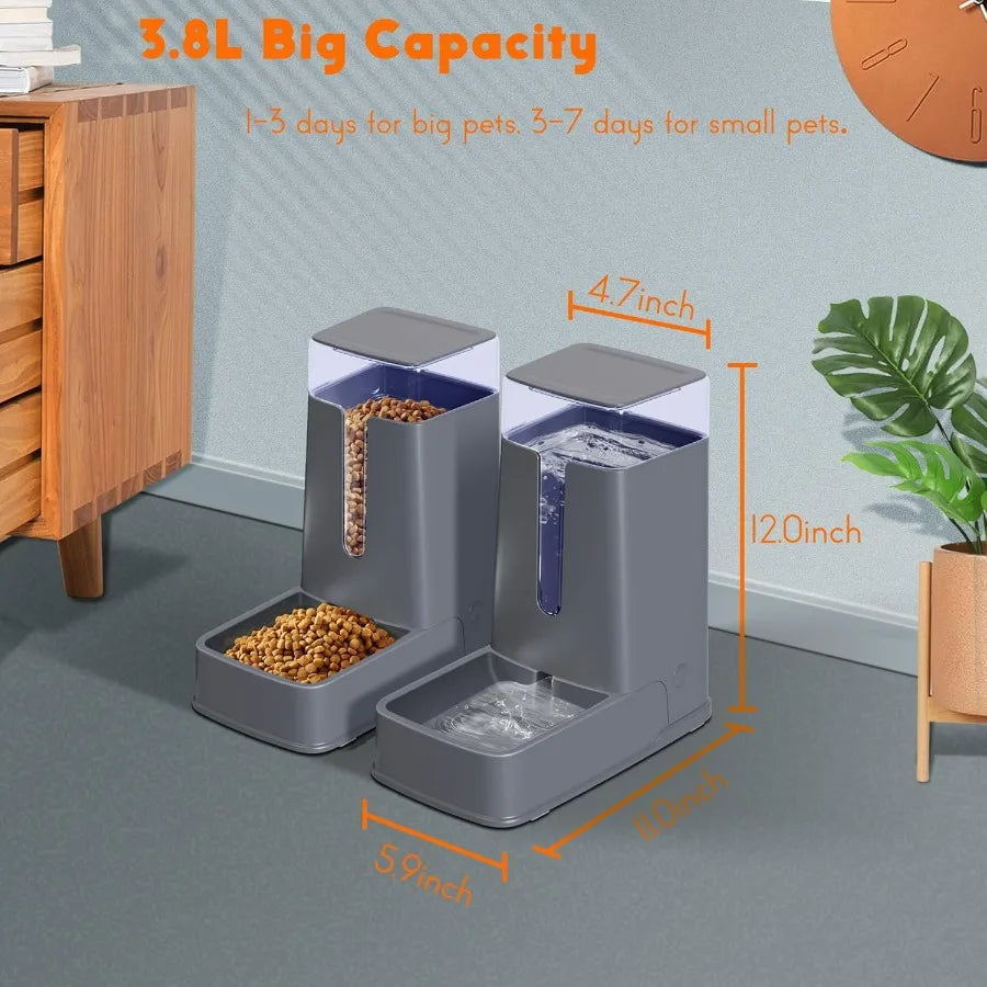 Hipidog Automatic Cat Feeder And Water Dispenser For Pets