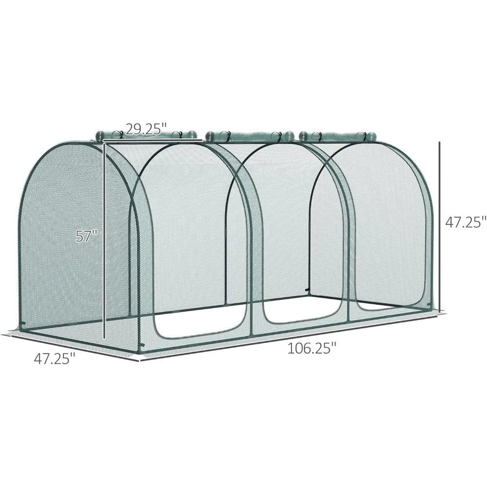 Hignconcerned Crop Cage Plant Protector Tent For Garden