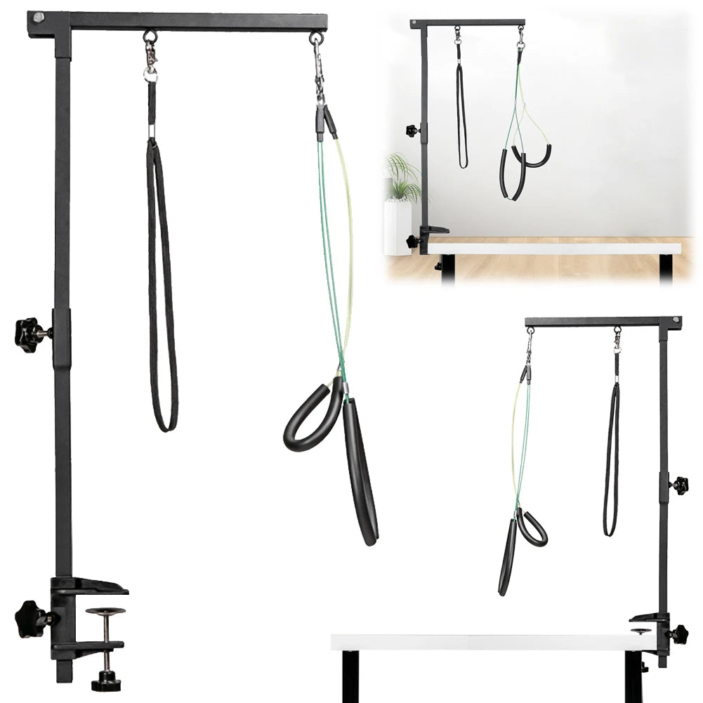 Shunmaii Dog Grooming Table Bracket Arm Restraint Rope