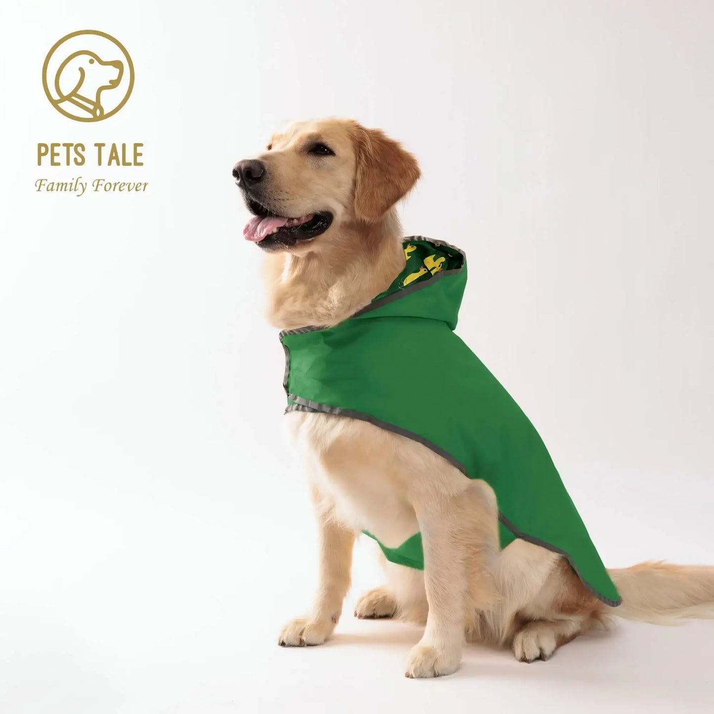 Pets Tale All Weather Dog Raincoat Waterproof Coat Plus