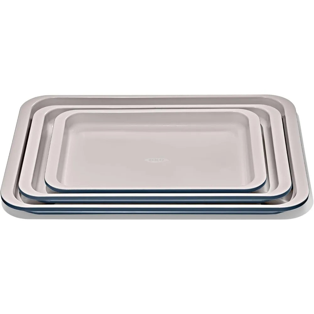 OXO Good Grips Nonstick Ceramic Bakeware 3 Piece Set