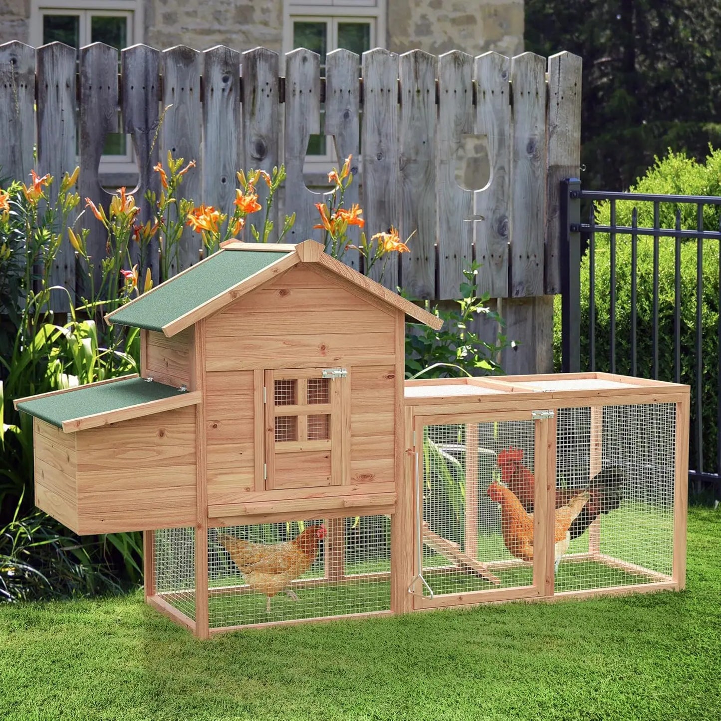 Farm Animals Morngardo Chicken Coop For 2 To 4 Chickens