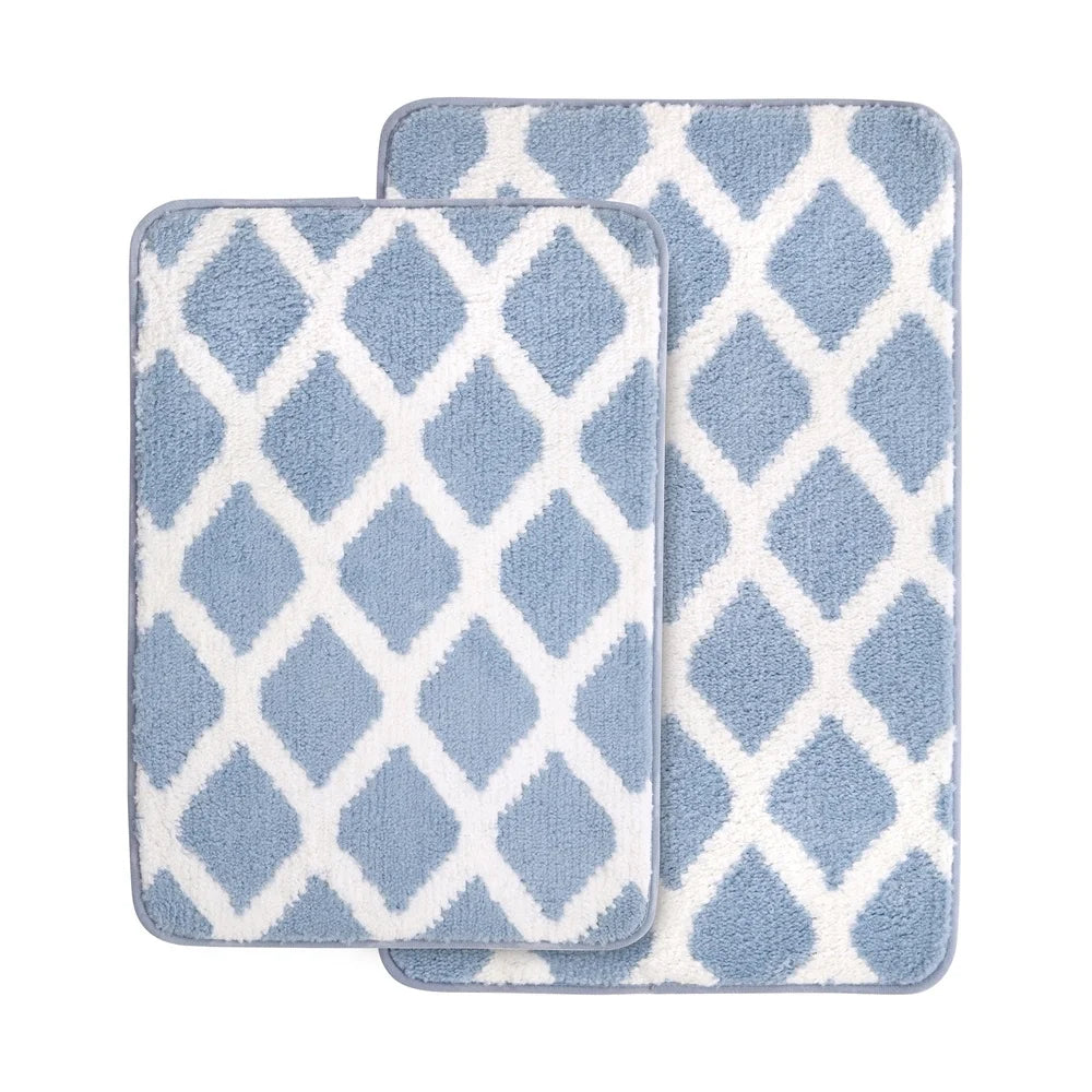 Craft Of Weaving 15-Piece Shower Curtain Set With Rug Hooks