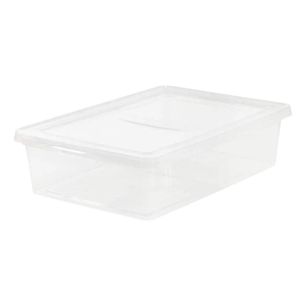 Durable Clear Plastic Underbed Storage Box For Storing Items