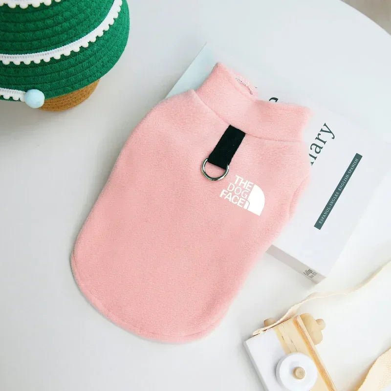 Sichuan Fleece Dog Coat For Small Breeds Chihuahua French Bulldog Pug