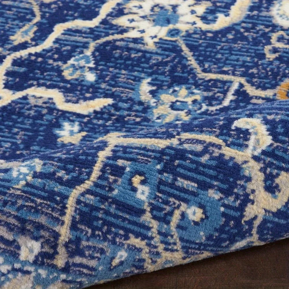 Fujian Traditional Persian Rug Faderesistant Polyester Durable for Sophisticated Homes