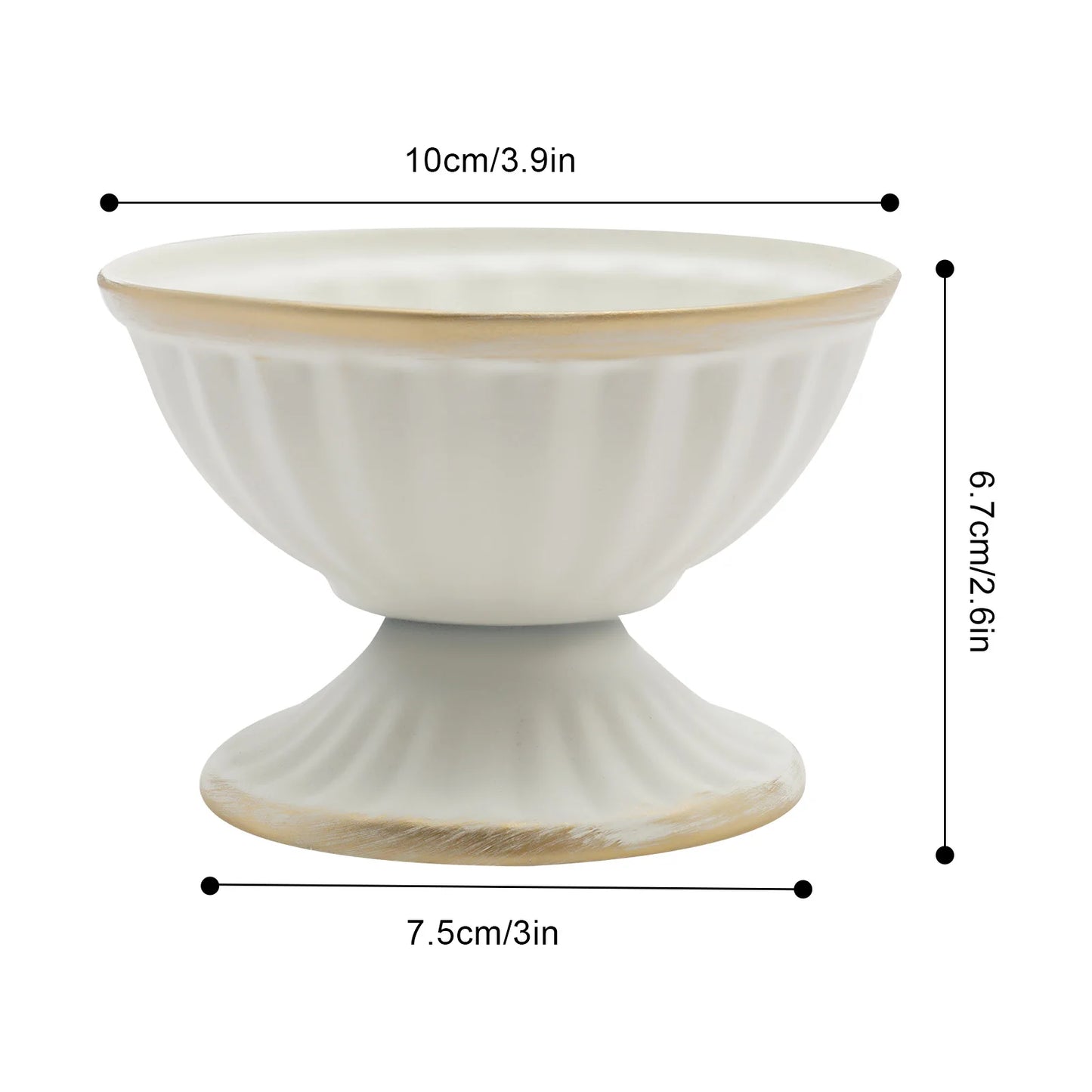 Bymaocar 10 Piece Metal Vase Set Iron Flower Pots Home Decor