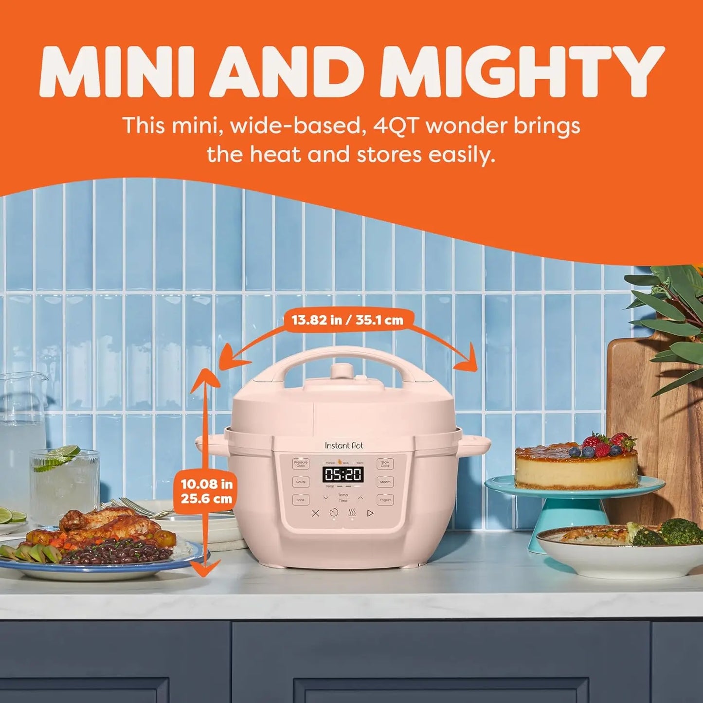 Mini 7 In 1 Multi Cooker Pressure Steam Yogurt Warmer