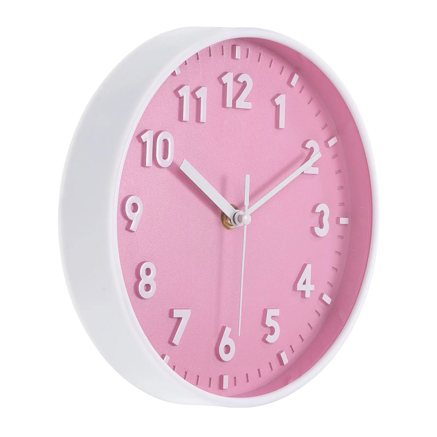 UXCELL 3D Number Quartz Silent Battery Operated Wall Clock