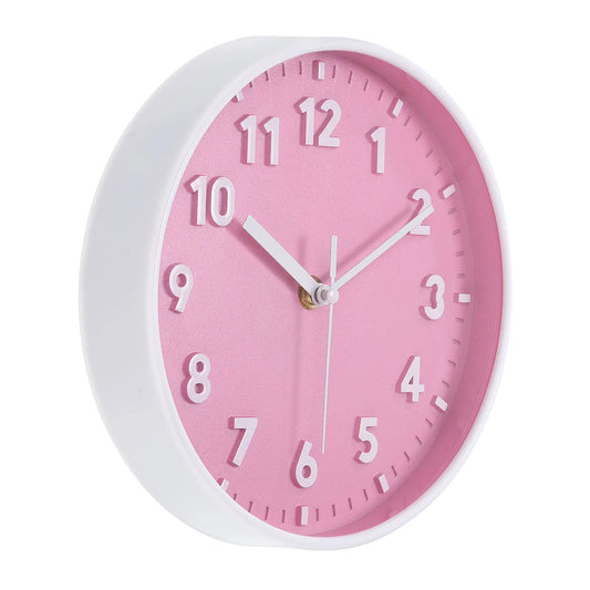 UXCELL 3D Number Quartz Silent Battery Operated Wall Clock