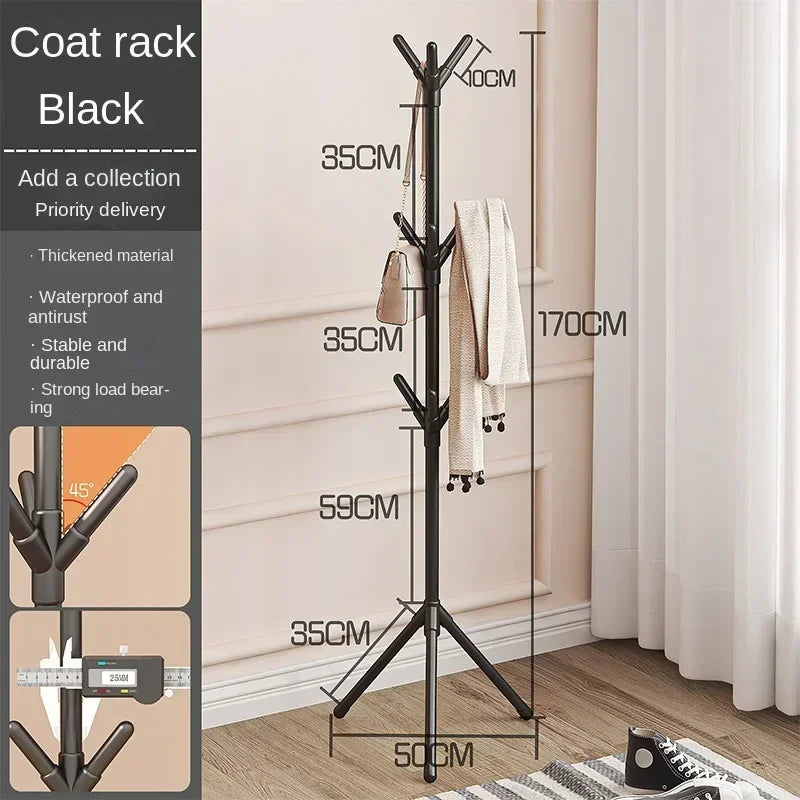 Free Standing Clothes and Hats Rack Tree Branch Style