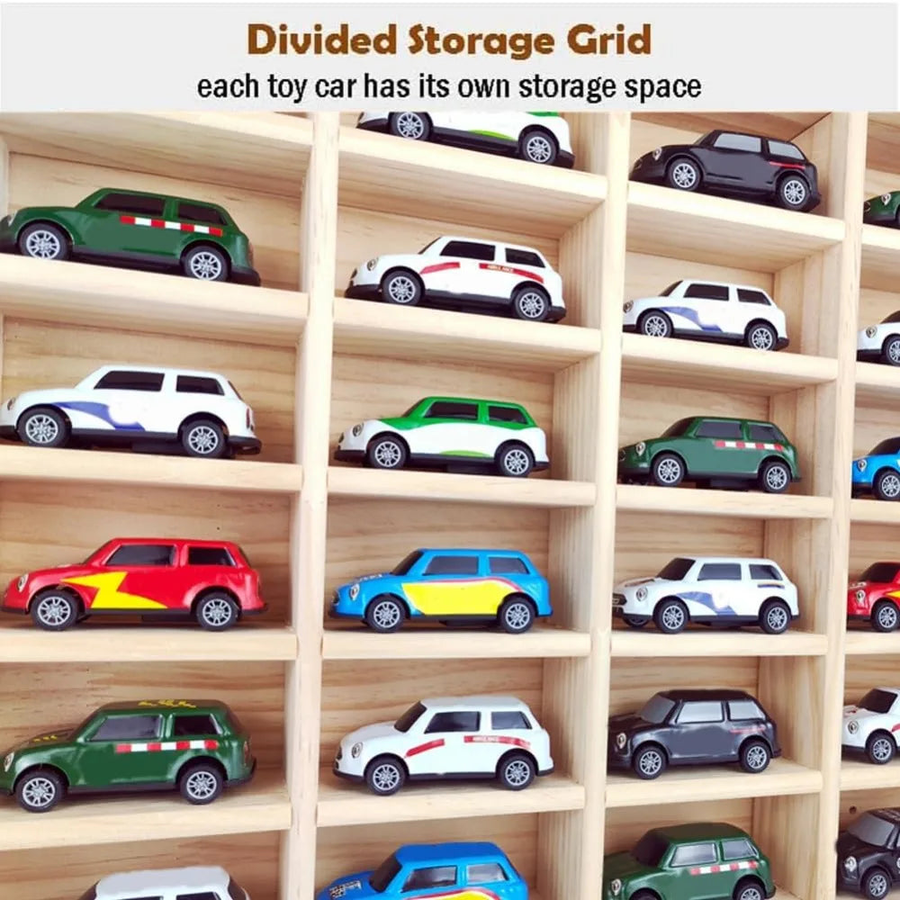 Hign-concerned Wooden Diecast Car Display Rack Holds Cars