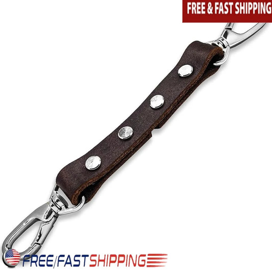 Fujian Durable Leather Dog Collar Safety Clip Harness