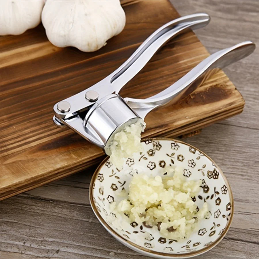 Commercial Heavy Duty Garlic Press and Multi Tool for Restaurant