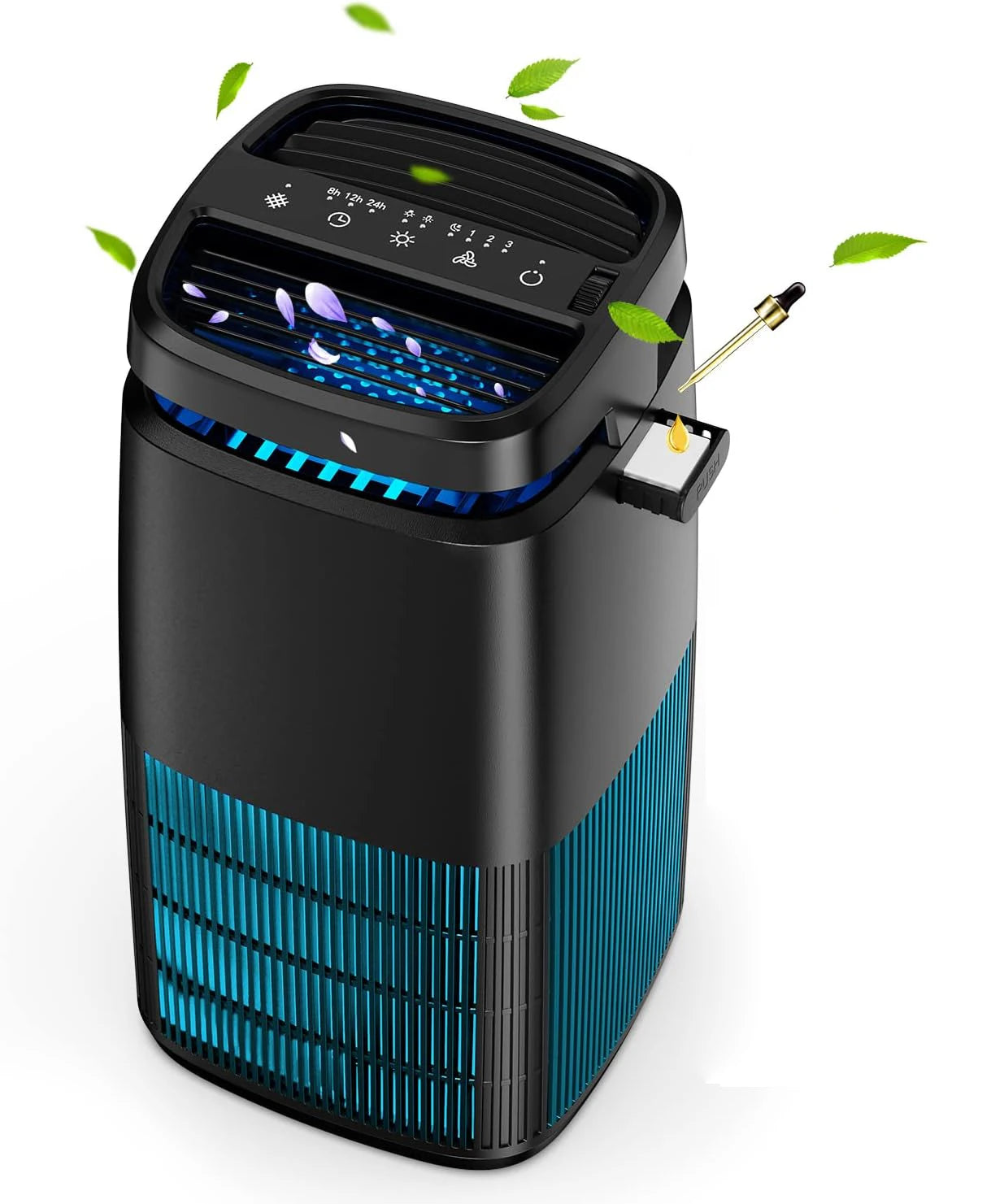 AROEVE Air Purifier with Touch Control and HEPA Filter