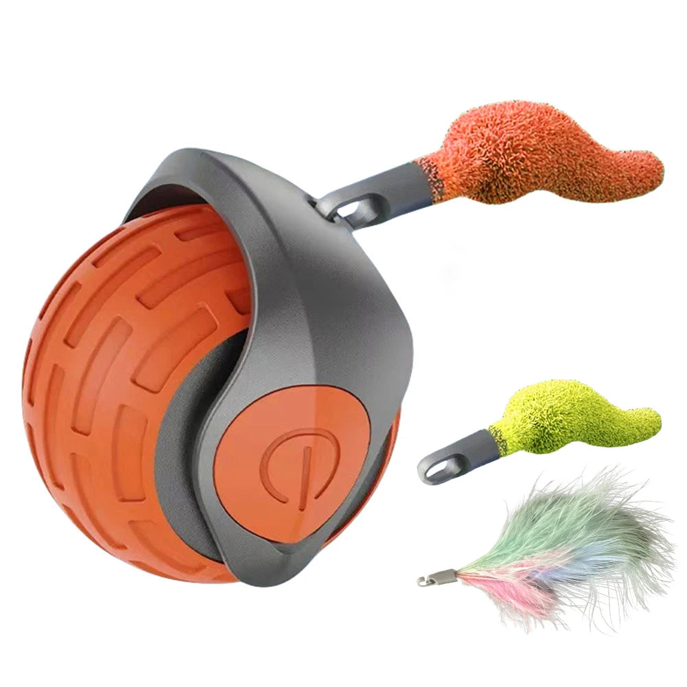 Shunmaii Cat Interactive Ball Toy Rechargeable Teaser Imitation Mouse