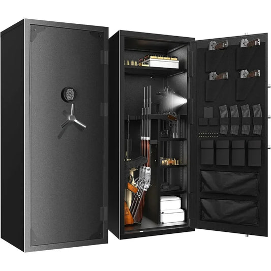 Hign Concerned Large Capacity Gun Safe with Pistol Rack