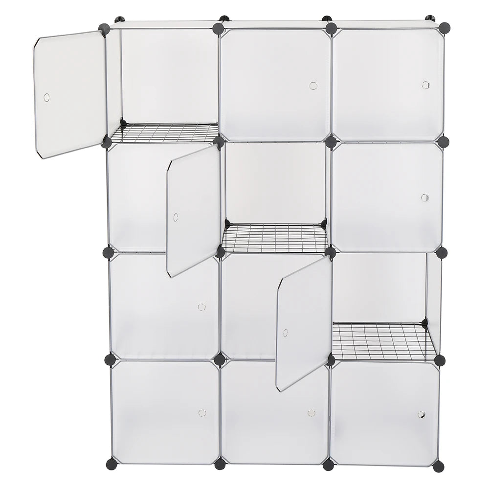 Hign-concerned 12 Cube Storage Shelf Shelving Bookcase Organizing Cabinet
