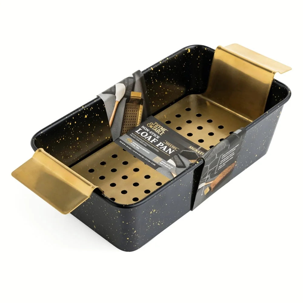 Nonstick Loaf Pan With Stainless Steel Trivet Oven Safe Bakeware