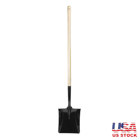 Square Head Aluminum Garden Shovel For Digging And Scooping