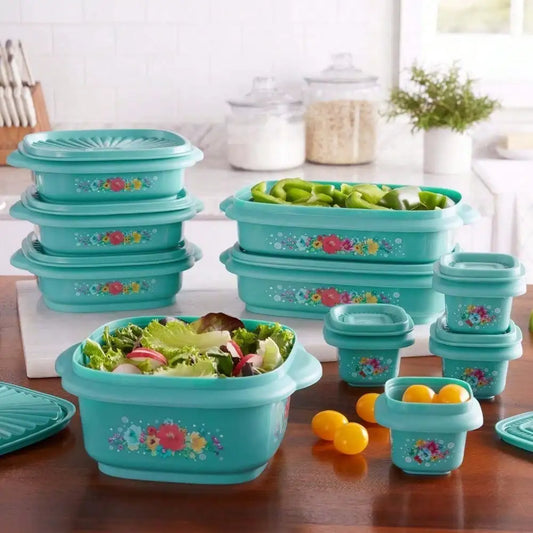 Hign-concerned 20 Piece Food Storage Containers With Lids