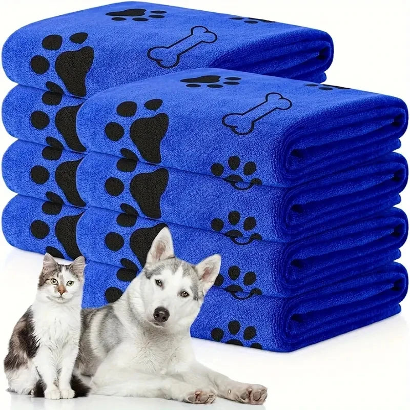 NONEDog Microfiber Dog Towels Quick Dry Absorbent Grooming Towels