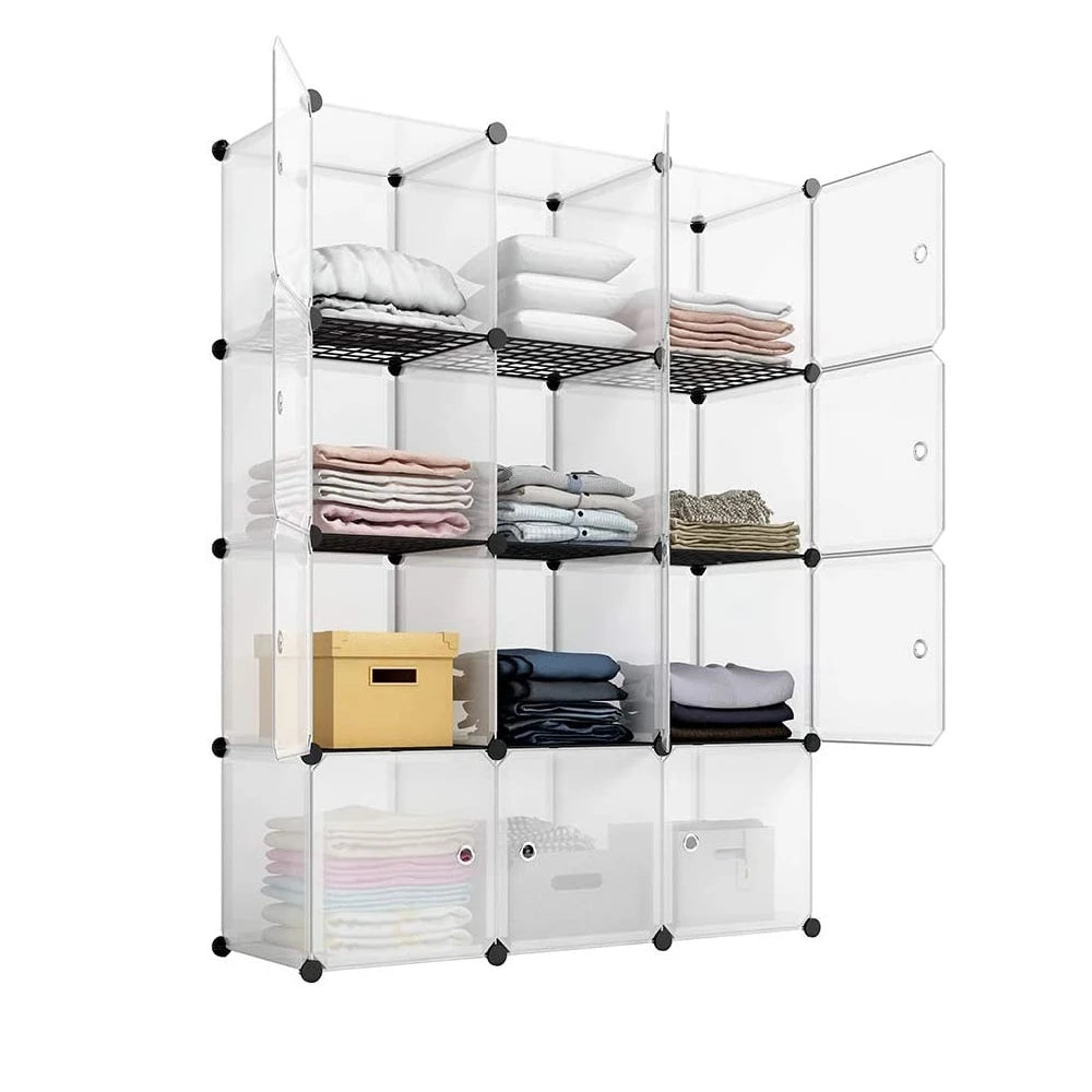 Hign-concerned 12 Cube Storage Shelf Shelving Bookcase Organizing Cabinet