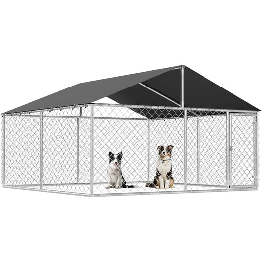 Hign-Concerned Outdoor Dog Enclosure Heavy Duty Kennel Mesh