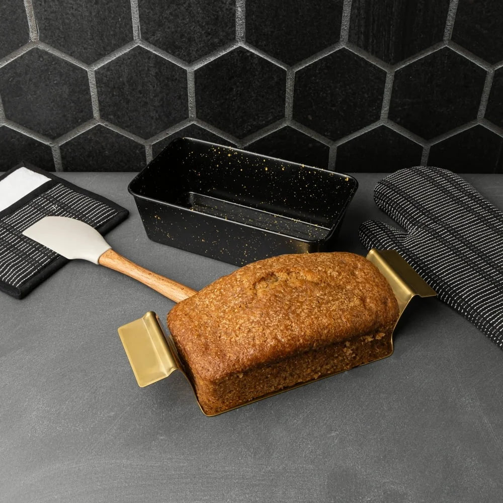 Nonstick Loaf Pan With Stainless Steel Trivet Oven Safe Bakeware