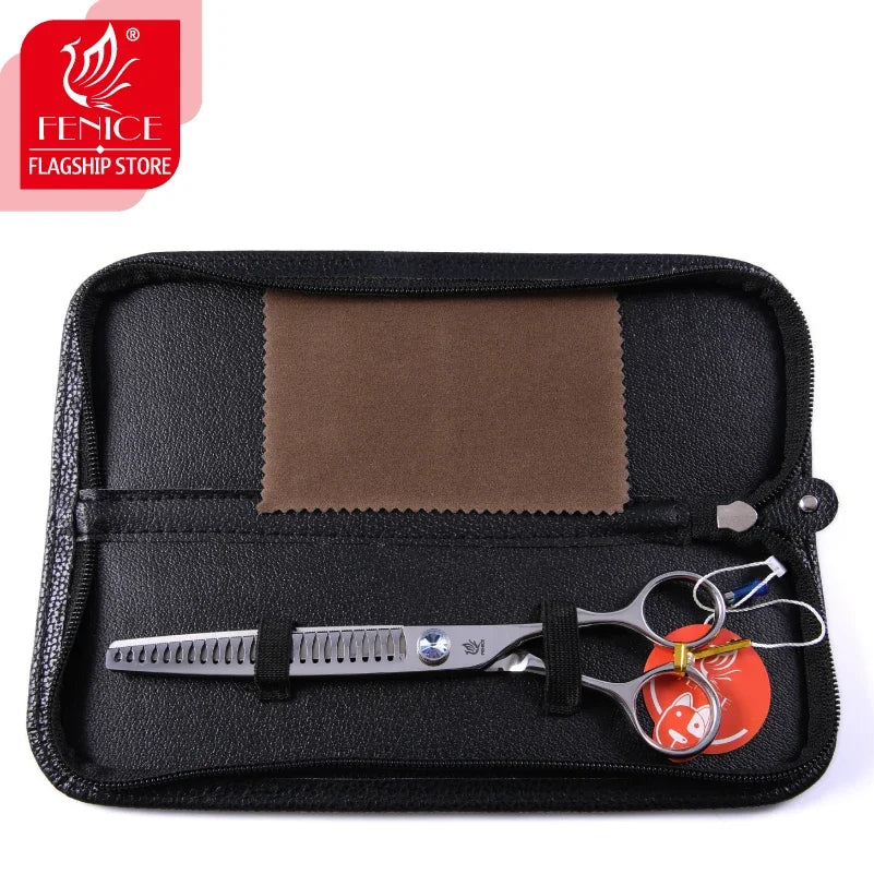 Fenice Professional Pet Grooming Scissors Thinning For Dogs