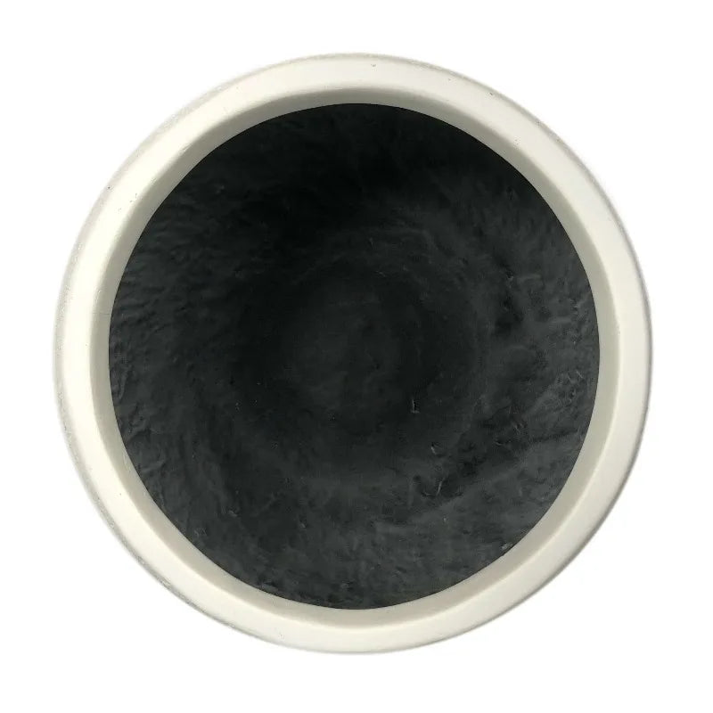 Porcelain Moon Planter Luna Outdoor Weather Resistant