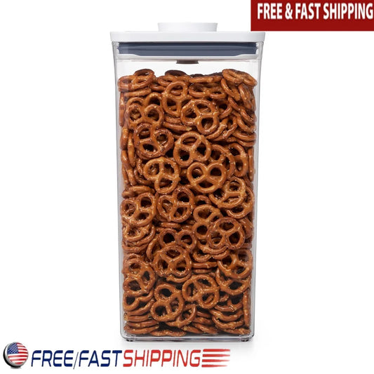 Hignconcerned Airtight Food Storage Canister One Touch Lid