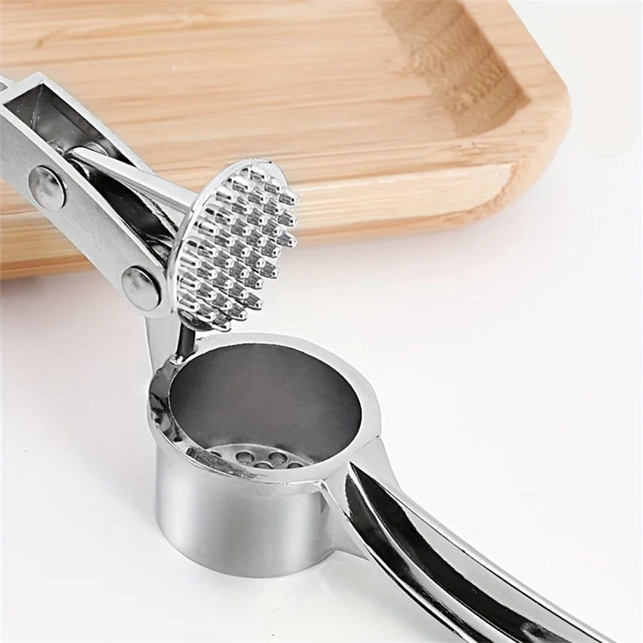 Commercial Heavy Duty Garlic Press and Multi Tool for Restaurant