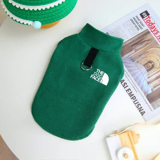 Sichuan Fleece Dog Coat For Small Breeds Chihuahua French Bulldog Pug