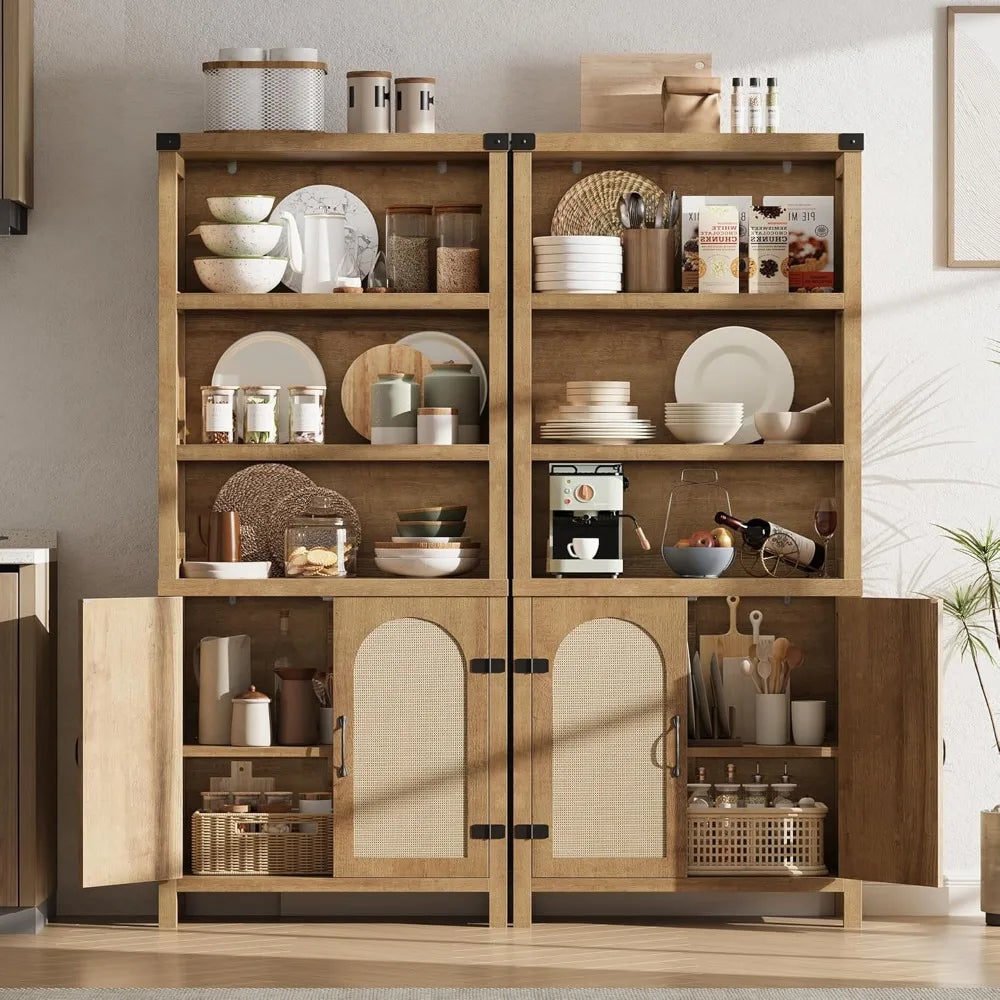 RBXCHignconcerned Tall Bookshelf Storage 5 Tier Cabinet