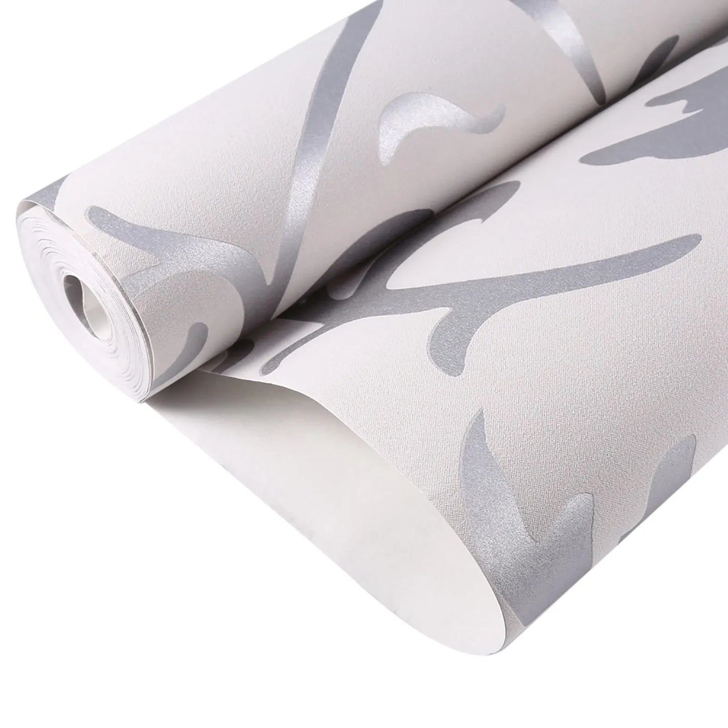 NONECN Luxury Embossed Non Woven Wallpaper 3D Vertical For Home Bedroom