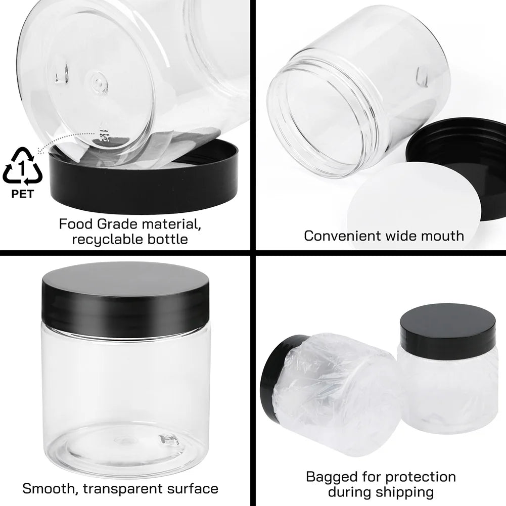 Transparent Sealed Storage Jars For Kitchen Food Grains